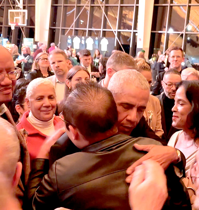 美寶集團董事局主席徐鵬應(yīng)邀出席奧巴馬總統(tǒng)“歡迎回家”招待會